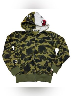 Bape × Hello Kitty Milo Zip Up Hoodie Medium Fullzip Vintage Japan Bathing Ape